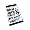 Time to Party sentiments stamp set - Catherine Pooler designs