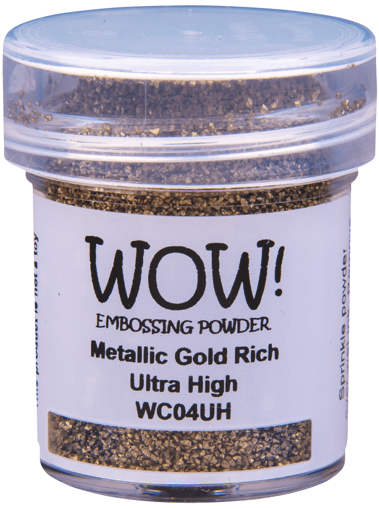 Metallic Gold Rich Ultra High - WOW! Embossing Powder