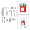 Parcel & Post Christmas Decorations Etched Dies  - Spellbinders